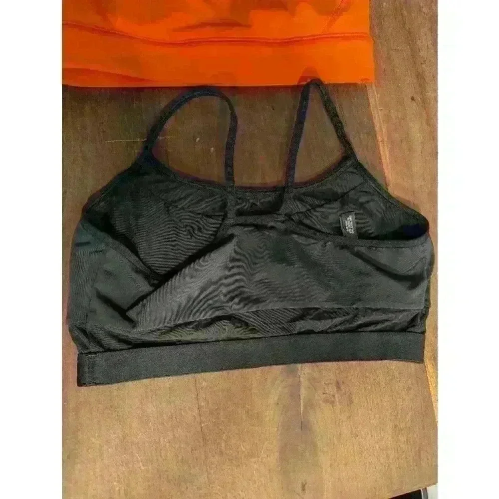 Women's Athleta Sports Bra XS Orange Purple and Victoria sport bra black small - Picture 6 of 8